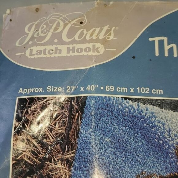 J&P Coats Thoroughbreds Latchhook Sz. 27" x 40" - Picture 2 of 10